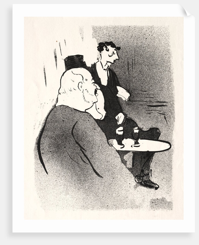 Ducarre aux ambassadeurs, 1893 by Henri de Toulouse-Lautrec