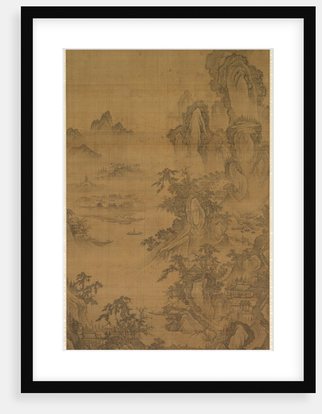 Dwelling by a Mountain Stream, 1500s by Unknown