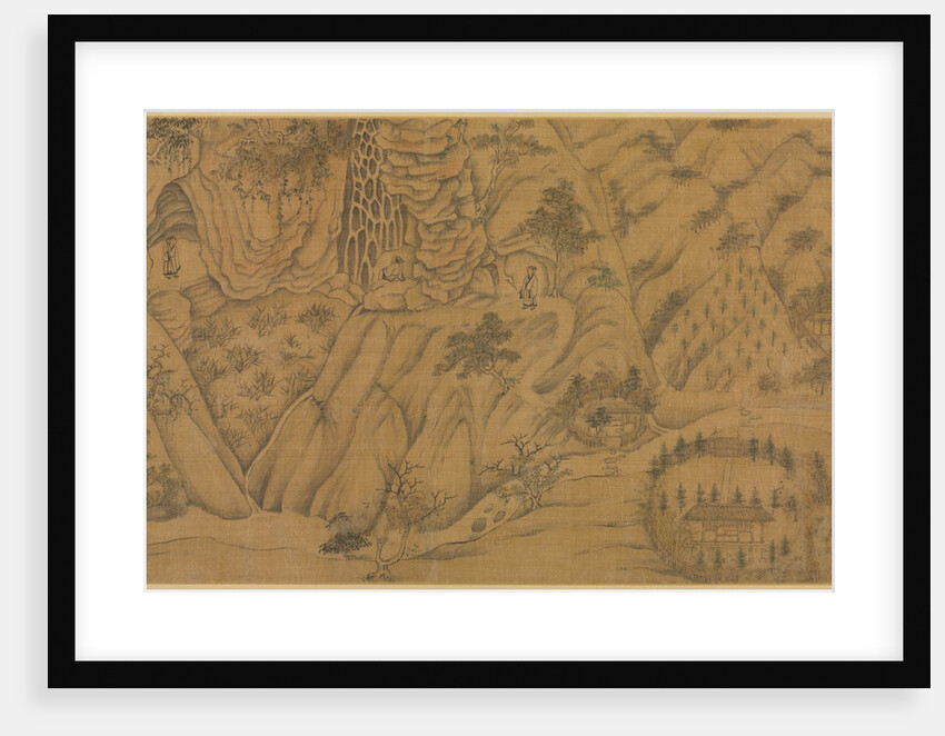 Dwelling in the Longmian Mountains, 1100s-1200s by Li Gonglin (follower of)