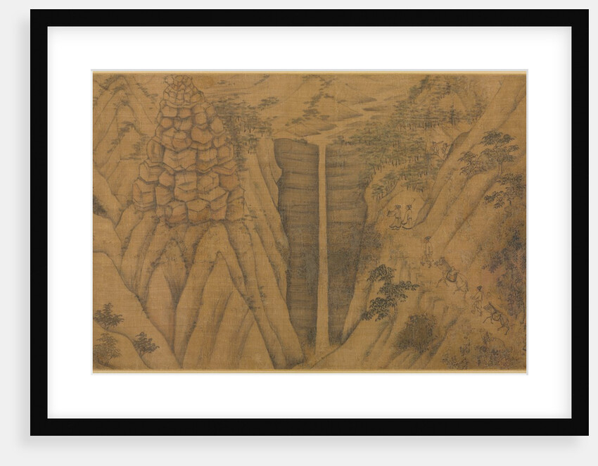 Dwelling in the Longmian Mountains, 1100s-1200s by Li Gonglin (follower of)