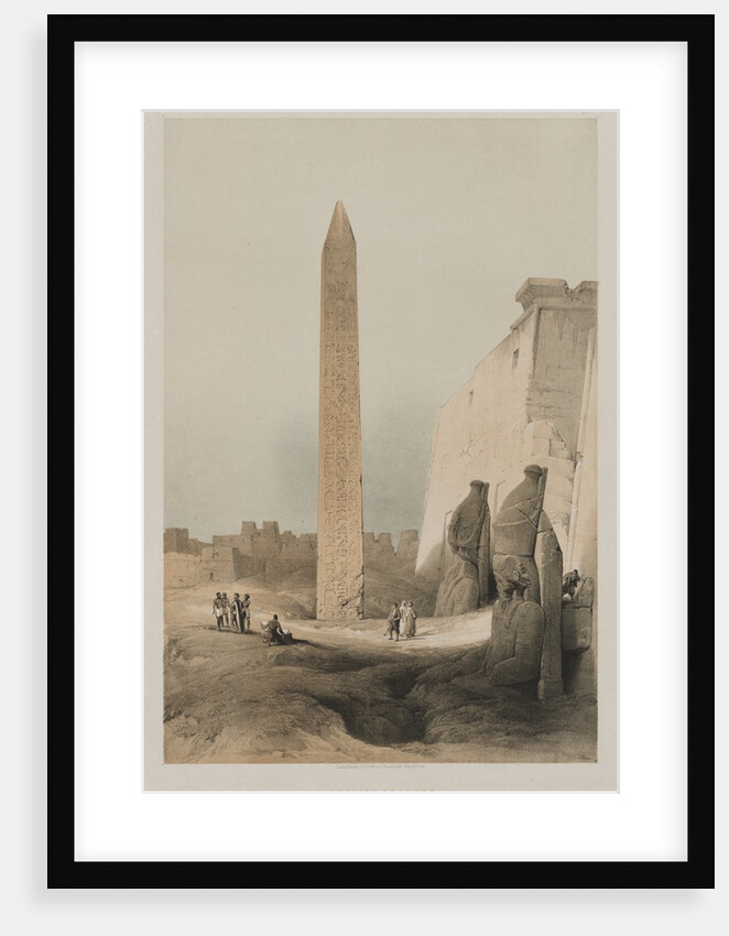 Egypt and Nubia, Volume I: Luxor, 1846 by Louis Haghe