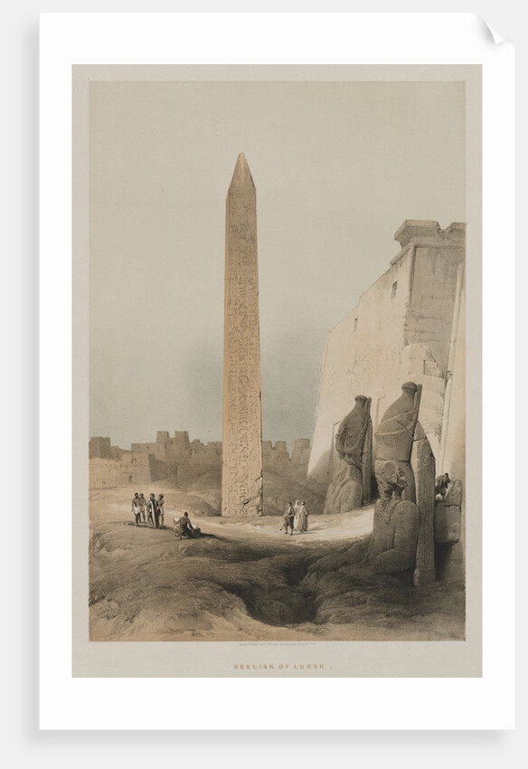 Egypt and Nubia, Volume I: Luxor, 1846 by Louis Haghe