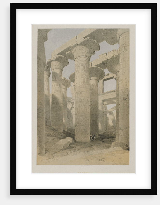 Egypt and Nubia, Volume II: Karnac, 1847 by Louis Haghe