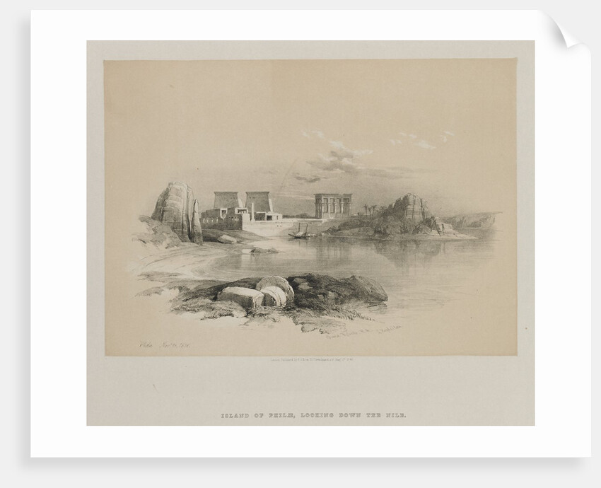 Egypt and Nubia, Volume II: Philae, 1848 by Louis Haghe