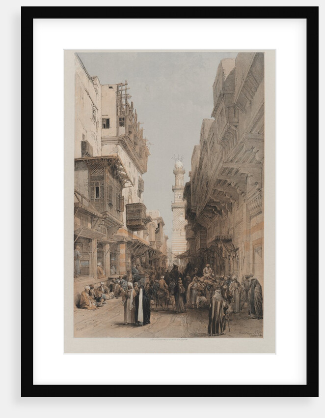Egypt and Nubia, Volume III: Mosque el Mooristan, Cairo, 1849 by Louis Haghe