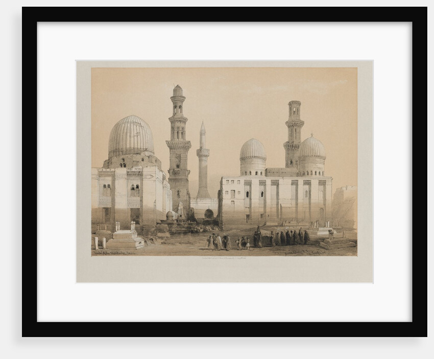 Egypt and Nubia, Volume III: Tomb of the Memlooks, Cairo, 1849 by Louis Haghe