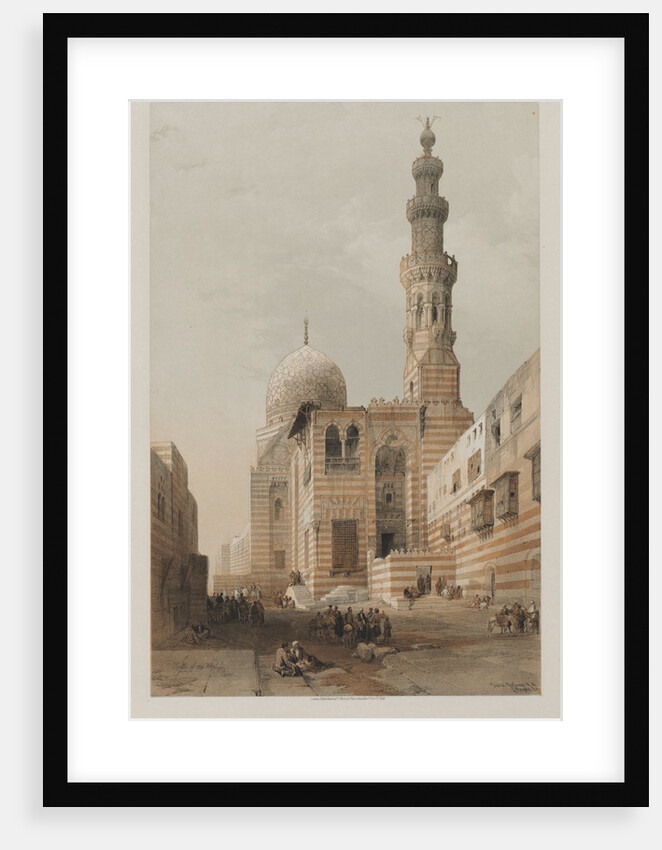 Egypt and Nubia, Volume III: Tombs of the Khalifs, Cairo, 1848 by Louis Haghe