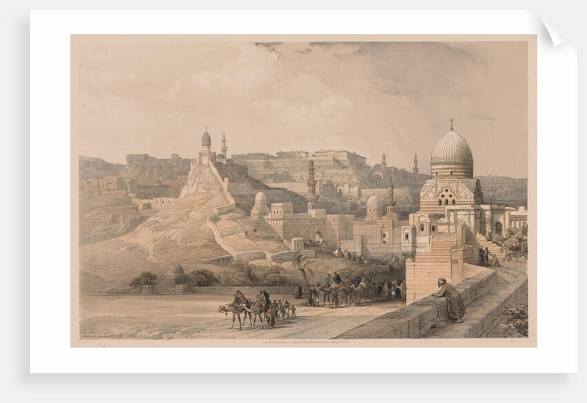 Egypt and Nubia: Volume III - No. 34, The Citadel of Cairo, Residence of Mehemet Ali, 1838 by Louis Haghe