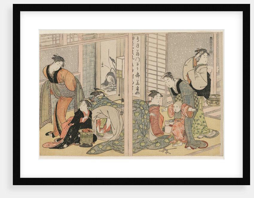 Elegant Pleasures of the Four Seasons, c. 1782 by Kitagawa Utamaro (attributed to)