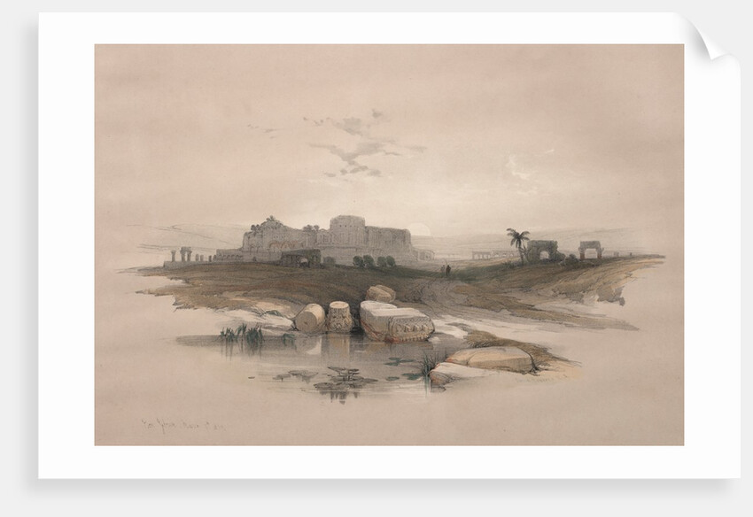 Eleutheropolis or the modern Beit-Jibrin, 1839 by David Roberts
