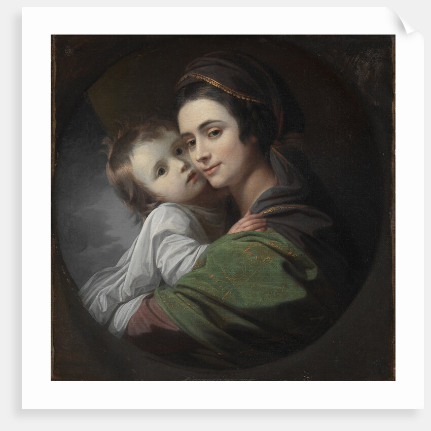 Elizabeth Shewell West and Her Son, Raphael, c. 1770 by Benjamin West