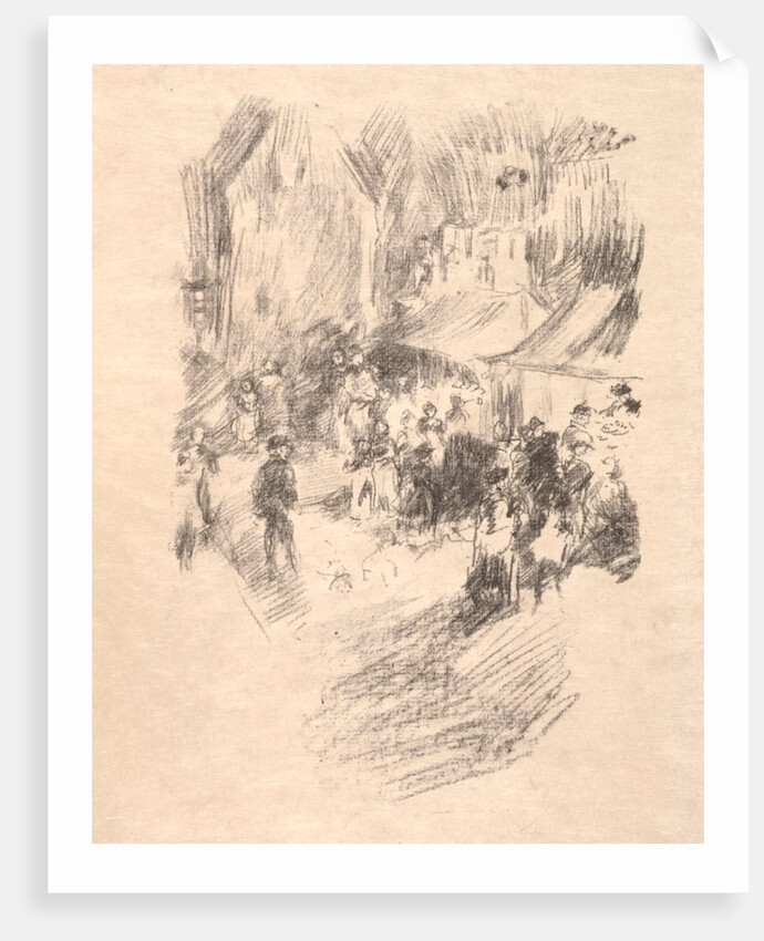 Fair, Lyme, -Regis, 1895 by James McNeill Whistler