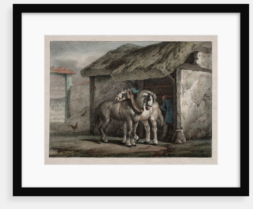 Farm Horse by Horace Vernet