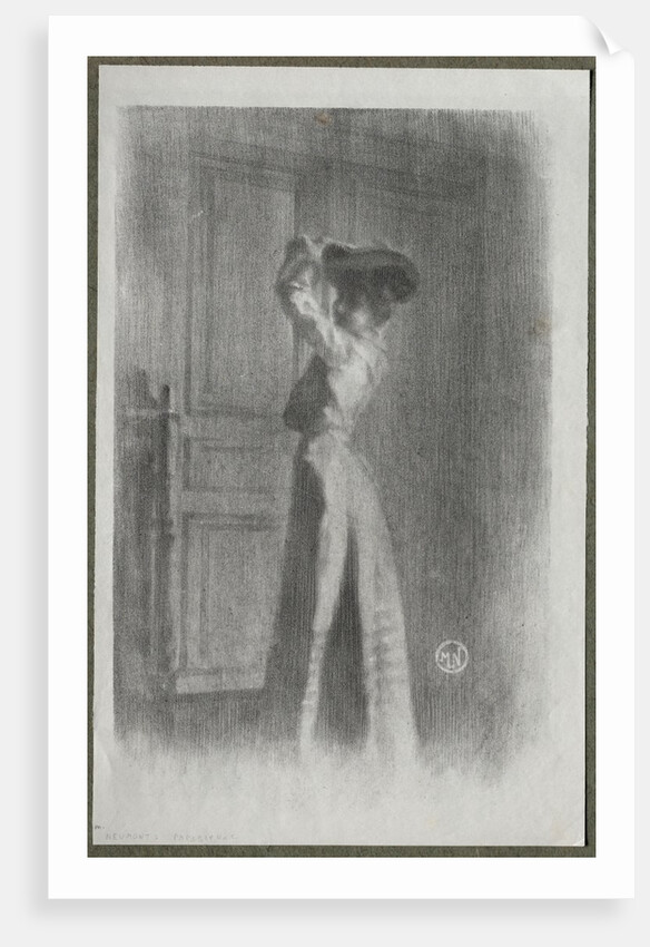 Fashionable Woman, c. 1900 by Maurice Louis Henri Newmont
