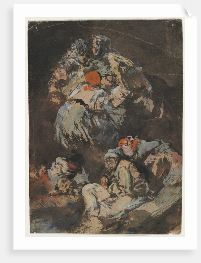 Figures, 1850-1860 by Eugenio Lucas Velázquez
