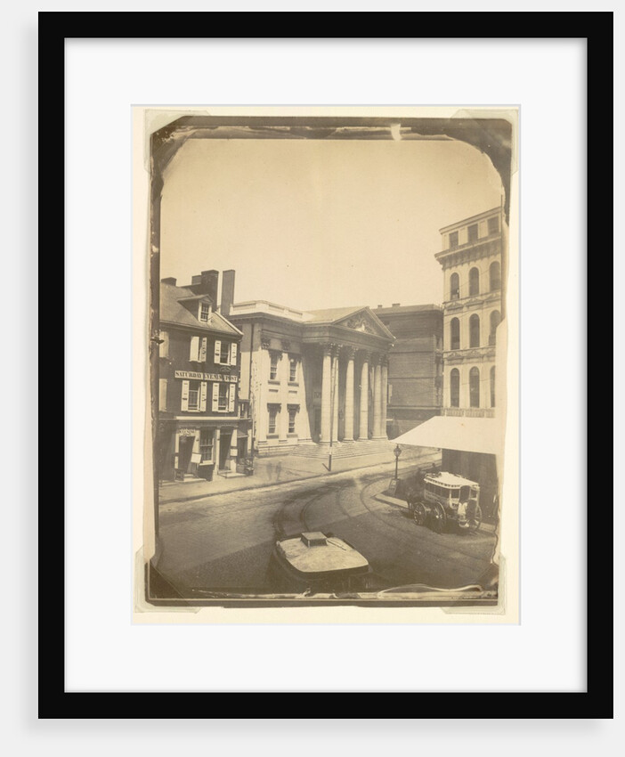 First Bank of the United States, Philadelphia, 1859 by Frederick DeBourg Richards