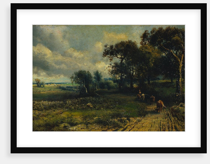 Fleecy Clouds, 1881 by George Inness (imitator of)