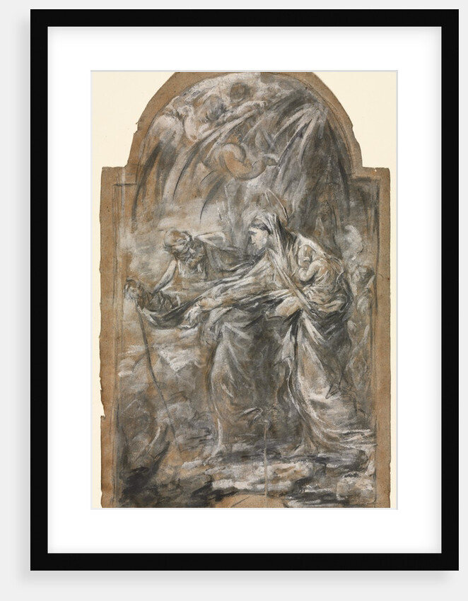 Flight into Egypt, 1740s? by Alessandro Magnasco