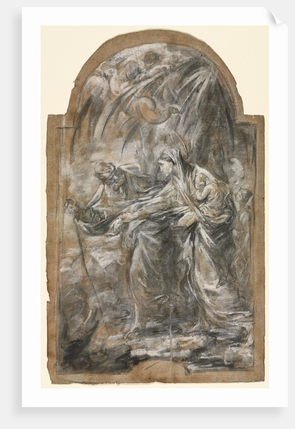 Flight into Egypt, 1740s? by Alessandro Magnasco