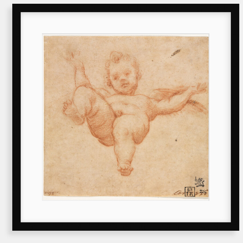 Flying Cupid, c. 1602 by Annibale Carracci (follower of)