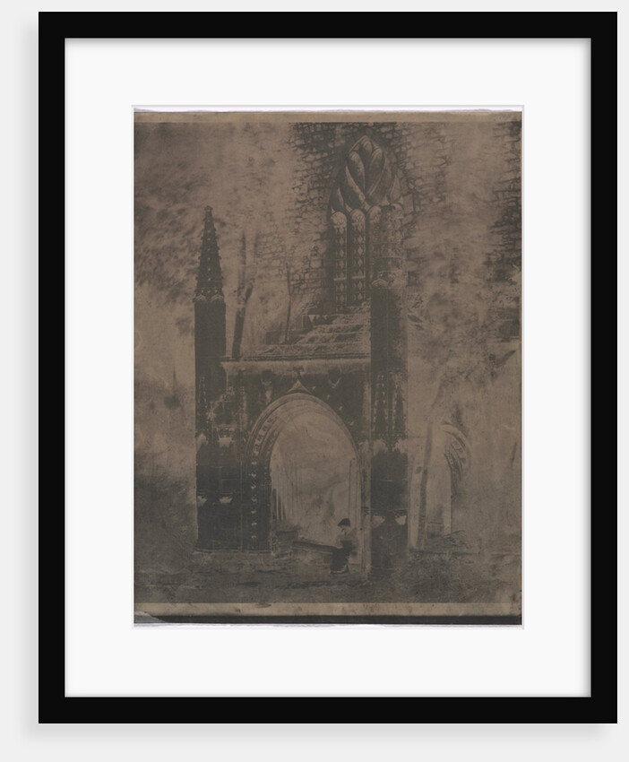 Fountain of Notre Dame at Saint-Brieuc, Brittany, c. 1853 by Louis-Rémy Robert