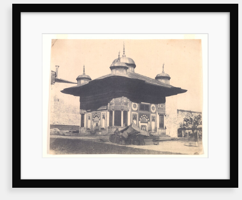 Fountaine de la Sophie, Constantinople, c. 1854 by Ernest de Caranza