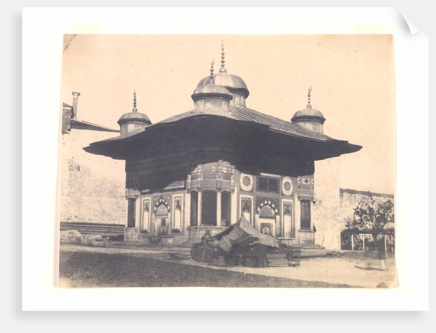 Fountaine de la Sophie, Constantinople, c. 1854 by Ernest de Caranza