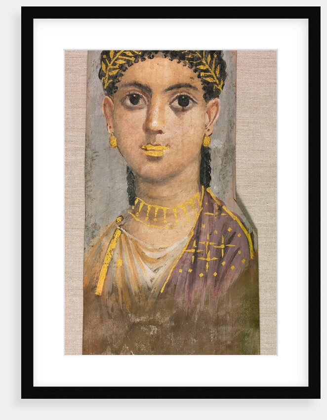 Funerary Portrait of a Young Girl, c. AD 25-37 by Unknown