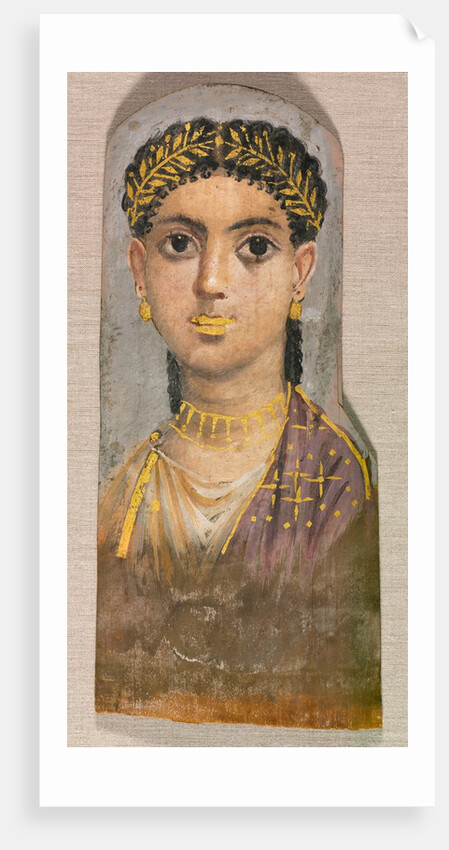 Funerary Portrait of a Young Girl, c. AD 25-37 by Unknown
