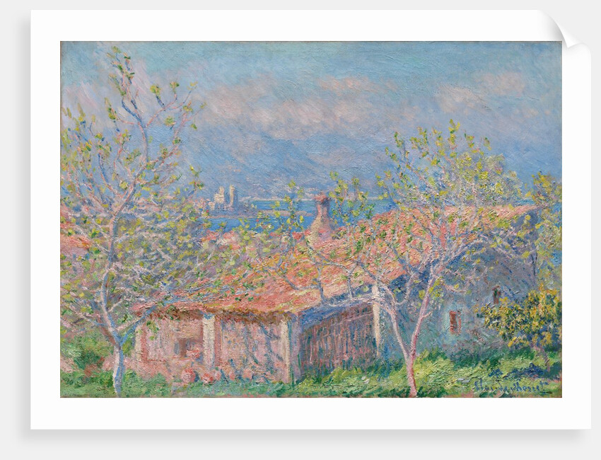 Gardener's House at Antibes, 1888 by Claude Monet