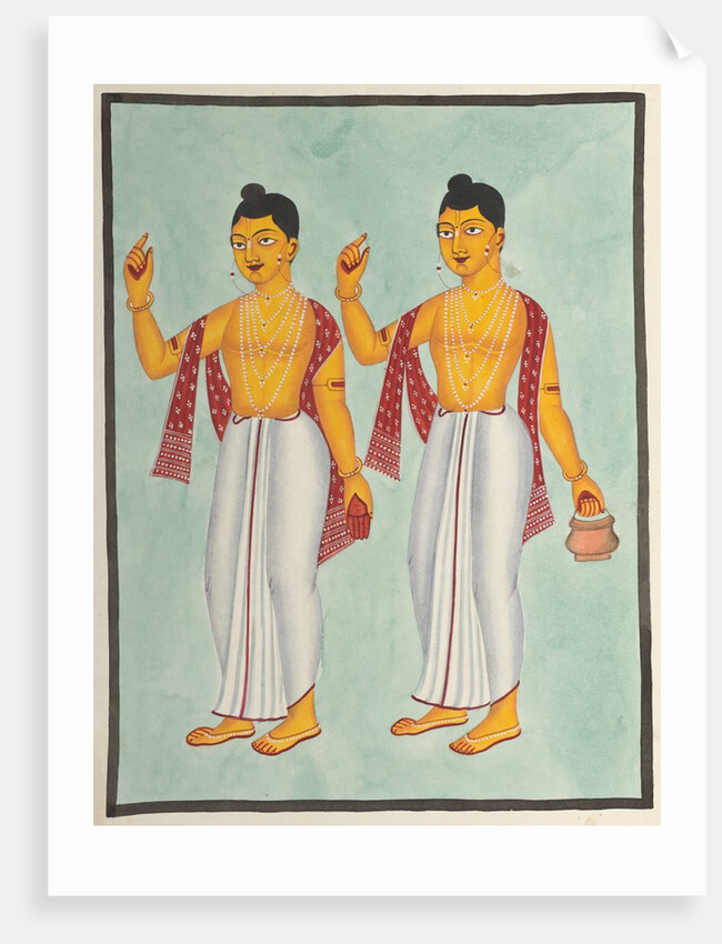 Gaur and Nitai, 1800s by Unknown