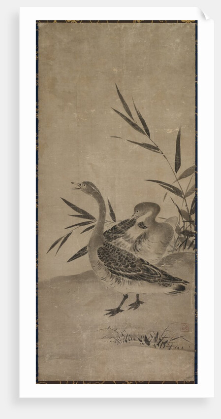 Geese, Muromachi period, 1392-1573 by Soami (circle of)