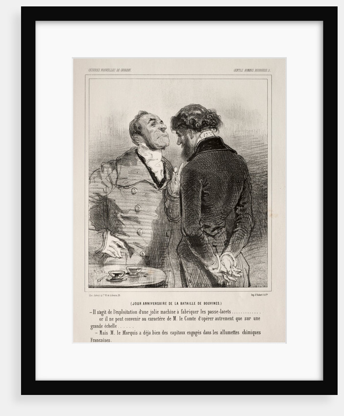 Gentils Hommes Bourgeois by Paul Gavarni