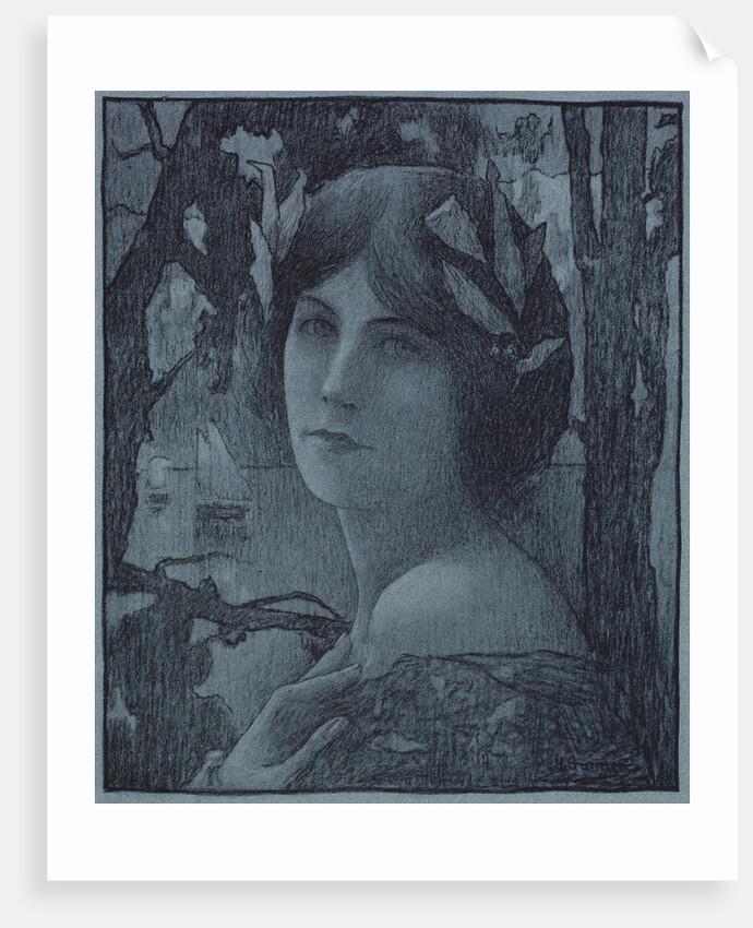 Gentlel Night, 1899 by Henri-Jules Guinier