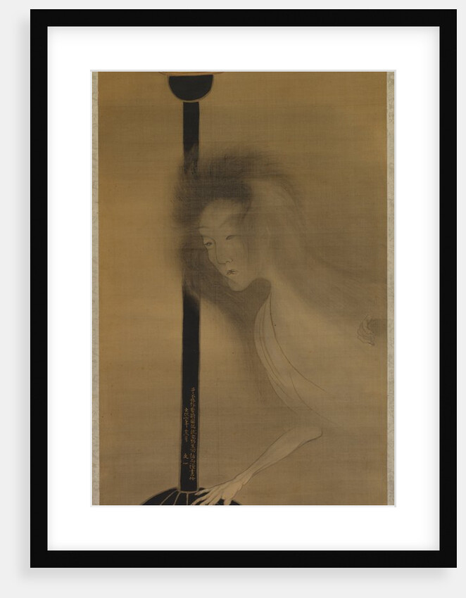 Ghost and Oil Lamp, 1810 by Bun'ichi Tani
