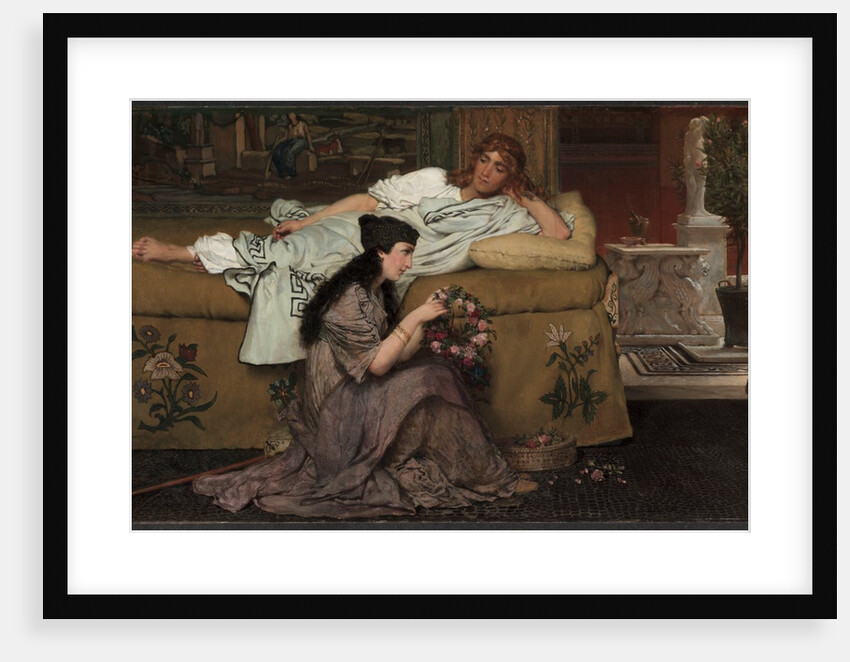 Glaucus and Nydia, 1867 by Lawrence Alma-Tadema