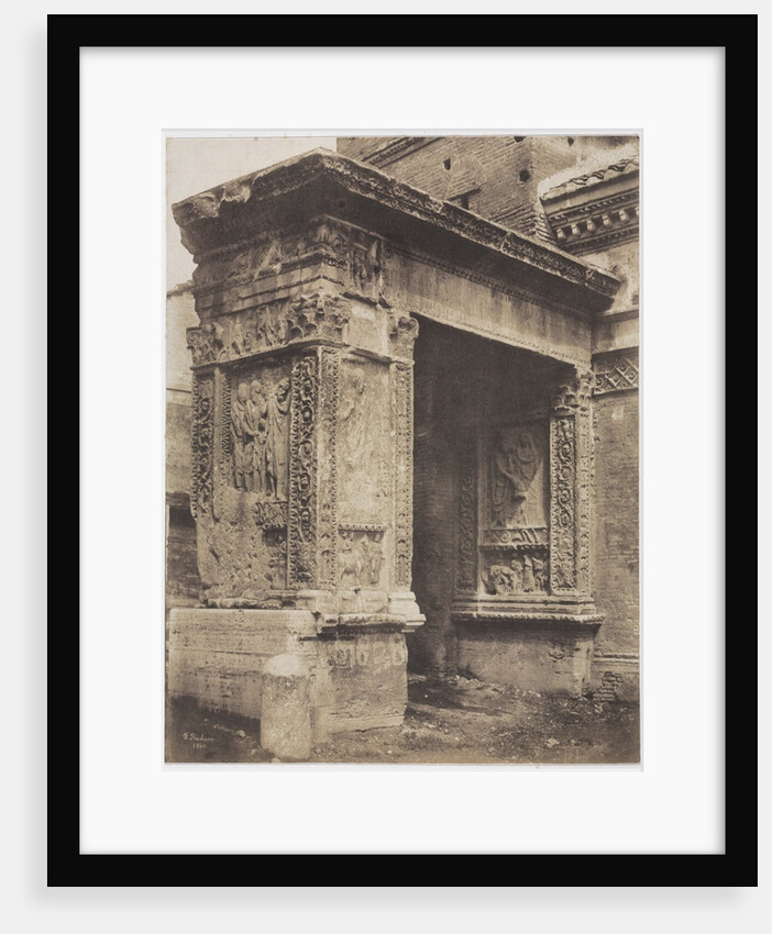 Goldsmith's Arch, Rome, 1850 by Frédéric Flachéron