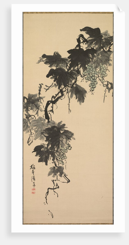 Grapes, 1800s by Baikan Sugai