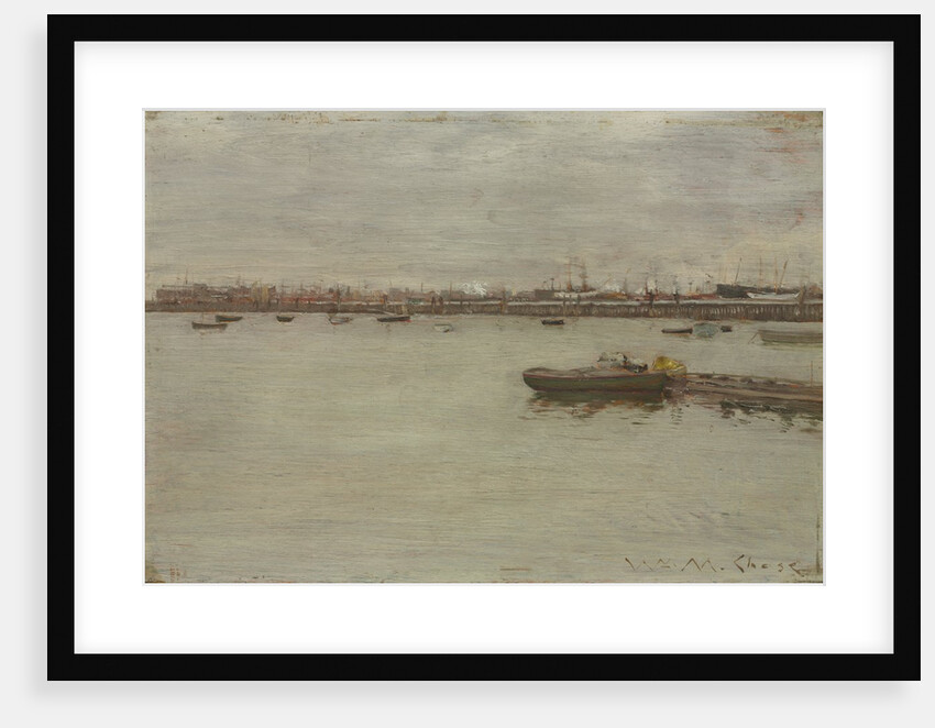 Gray Day on the Bay, c. 1886 by William Merritt Chase