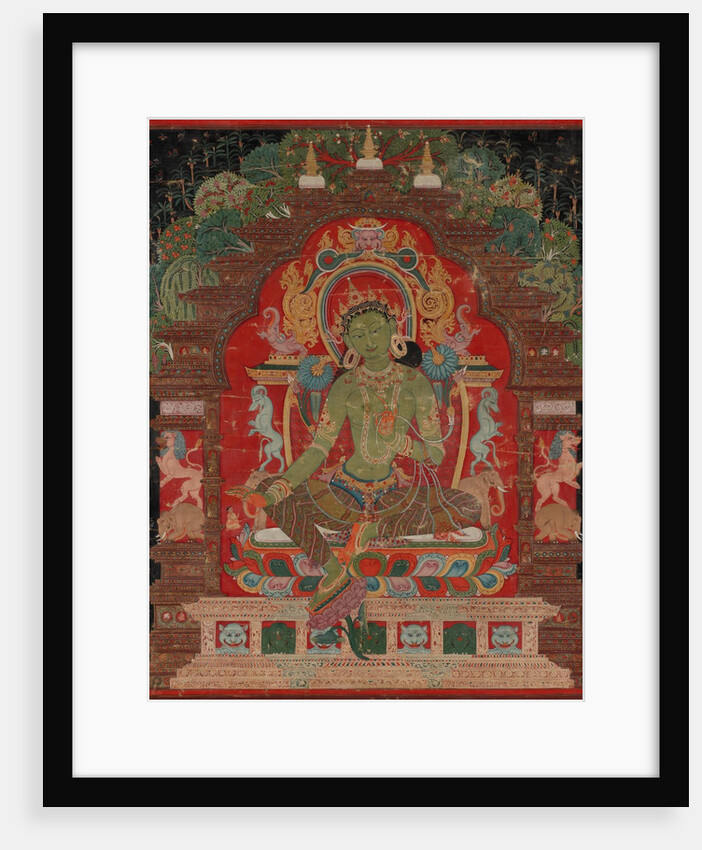 Green Tara, c. 1260s by Unknown