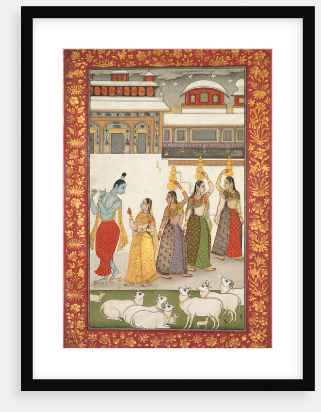 Gujari Ragini, from a 'Ragamala Series', mid 1700s by Unknown
