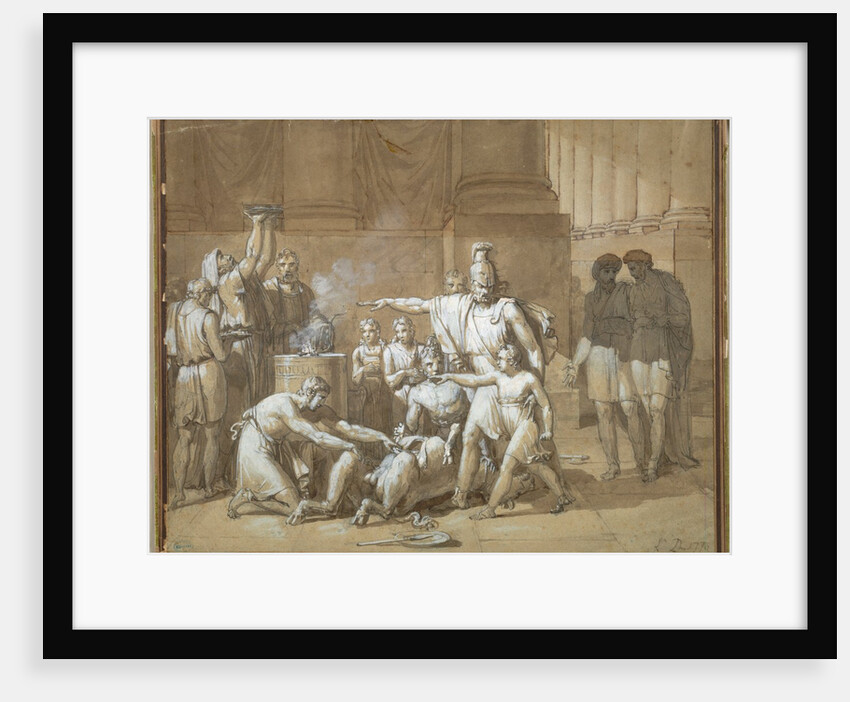 Hannibal Swearing Eternal Enmity toward Rome, c. 1808 by Unknown