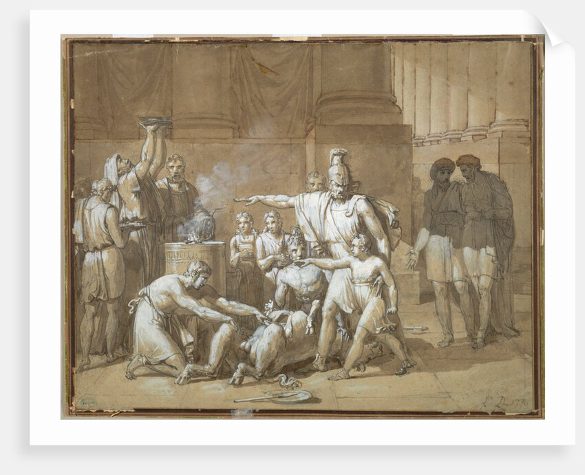 Hannibal Swearing Eternal Enmity toward Rome, c. 1808 by Unknown