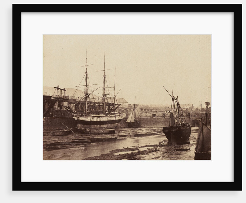Harbour, Swansea, Wales, 1855 by Alfred Rosling