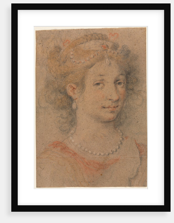 Head of a Woman, 1600s by Anonymous