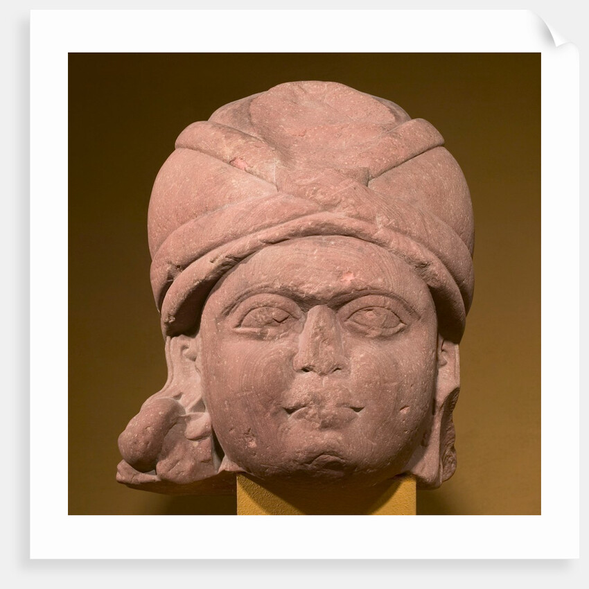 Head of a Yaksha, c. 125 BC by Unknown