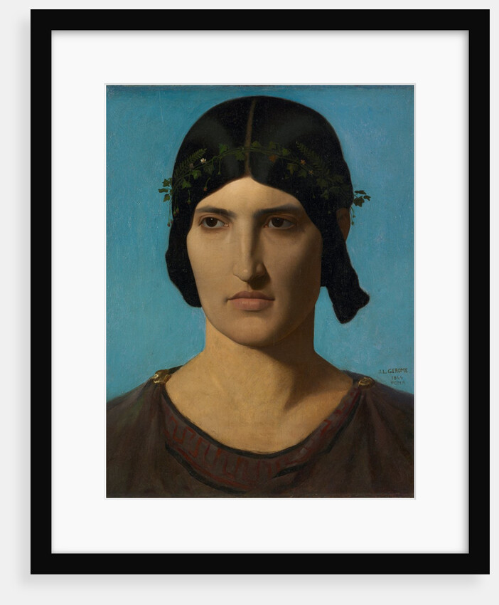 Head of an Italian Woman, 1847-1860 by Jean-Léon Gérôme