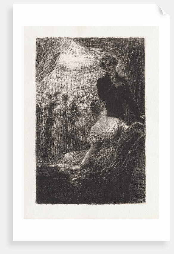 Hector Berlioz, sa vie et ses oevres: Symphonie Fantastique-- Un bal by Henri Fantin-Latour