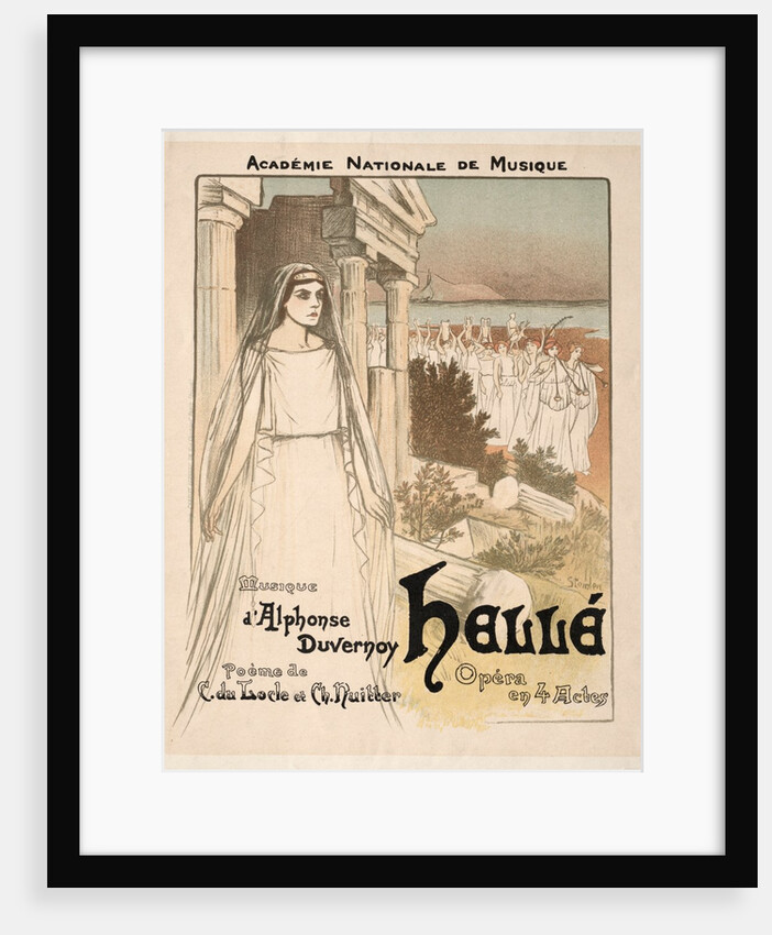 Hellé - Opéra en 4 actes, 1896 by Théophile Alexandre Steinlen