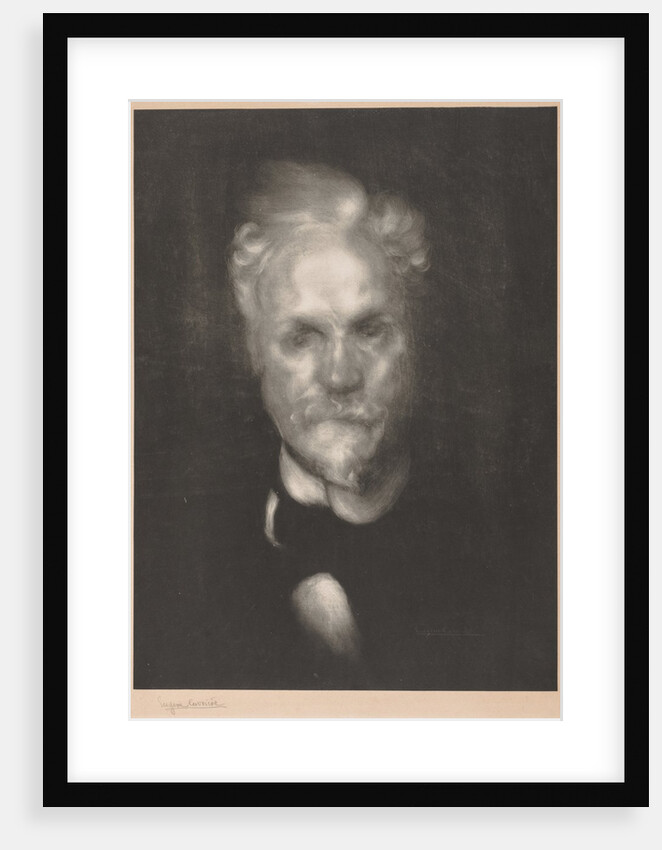 Henri Rochefort, 1896 by Eugène Carrière; Lemercier